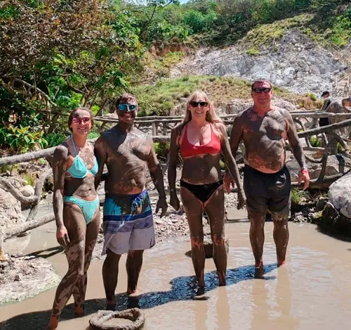 volcanic mud baths