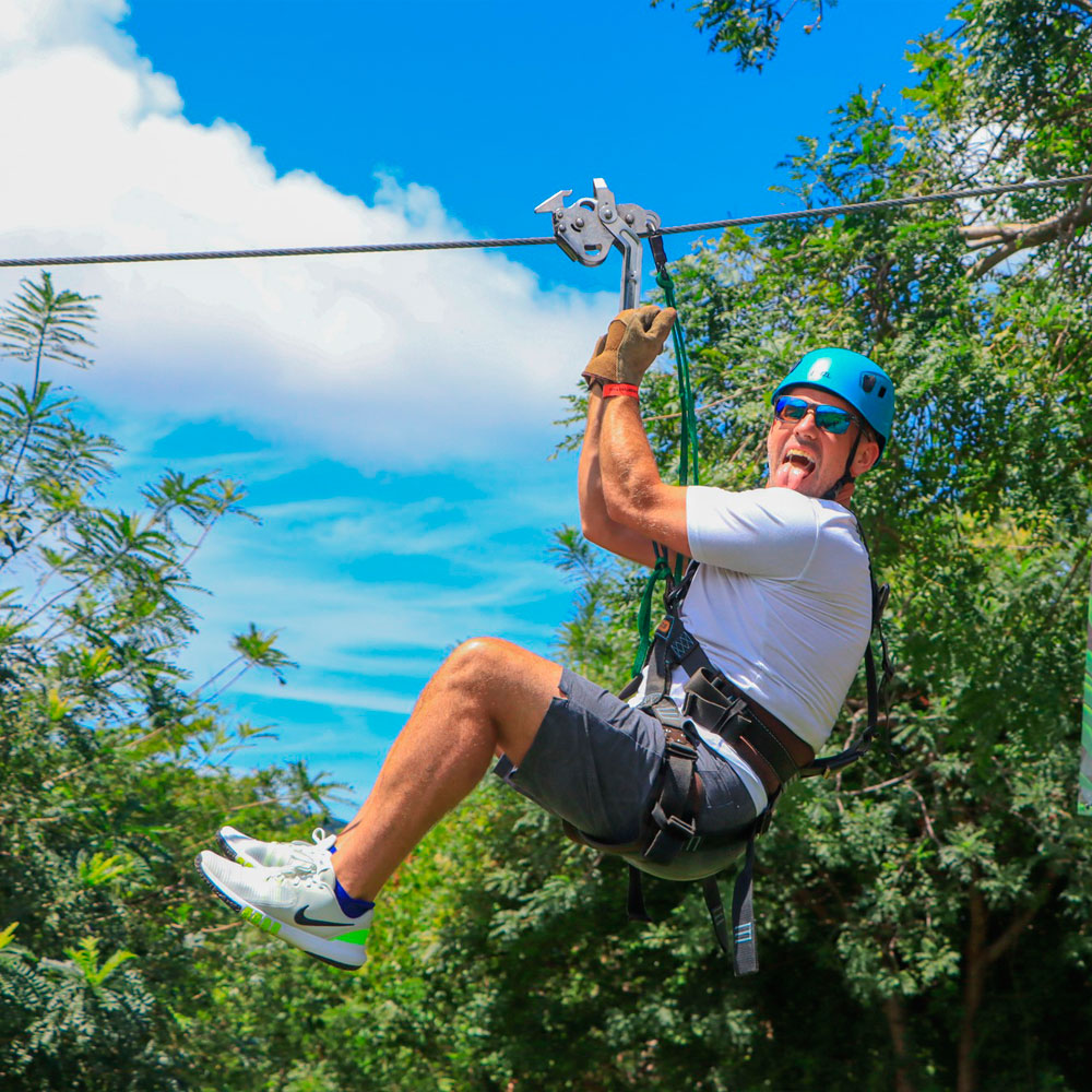 diamante zip line